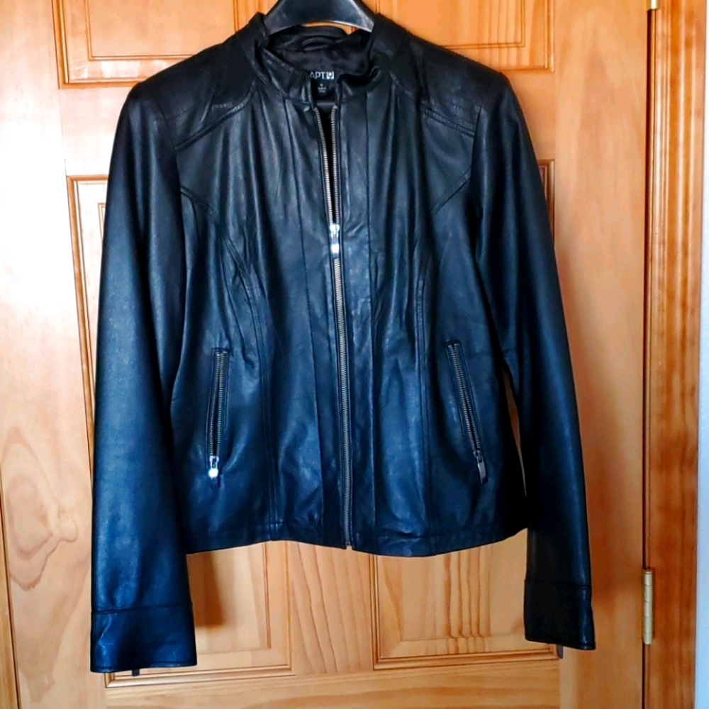 Leather jacket